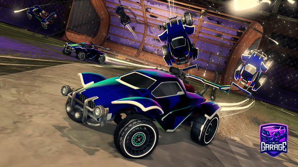 A Rocket League car design from Kyulnjir