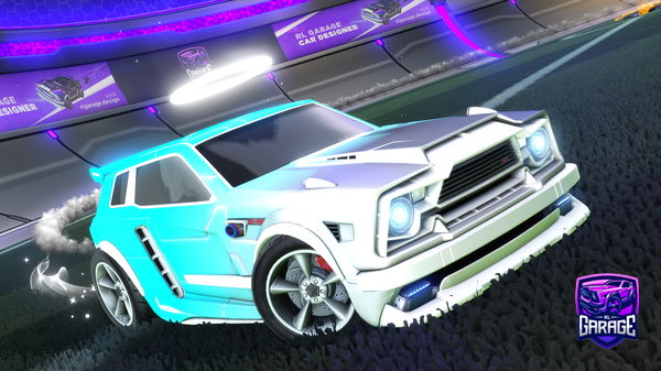 A Rocket League car design from crumblcookie