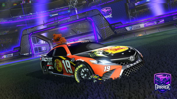 A Rocket League car design from Zr4me