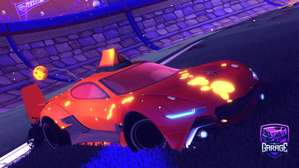 A Rocket League car design from SuperMommy