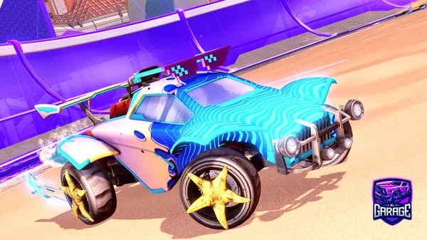 A Rocket League car design from Trilliminium