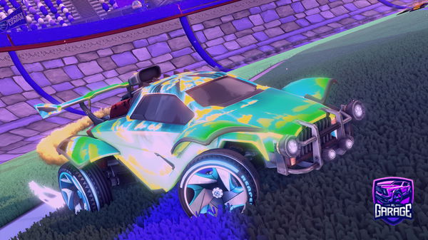 A Rocket League car design from alden_rl