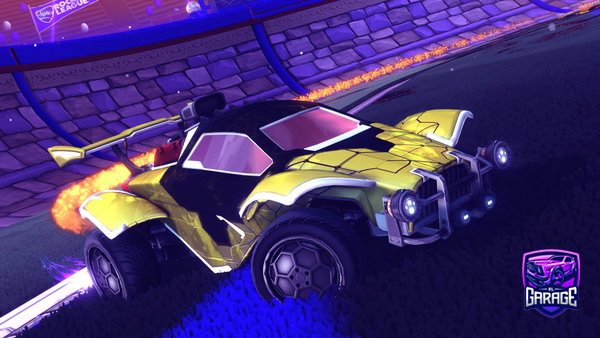 A Rocket League car design from Ryzanwastaken