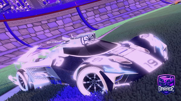 A Rocket League car design from MrGilly21