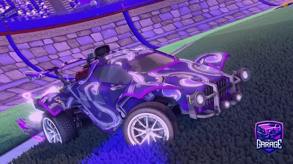 A Rocket League car design from tweakk