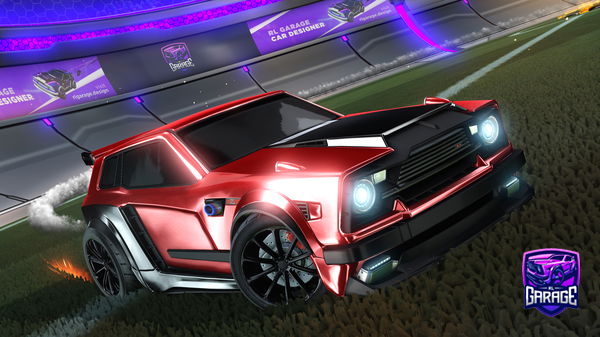 A Rocket League car design from PrinceAery