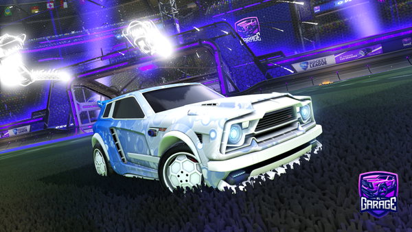 A Rocket League car design from Real_SJBonYT