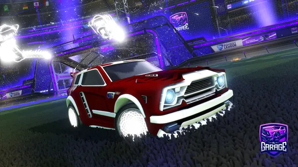 A Rocket League car design from JVKE5K1