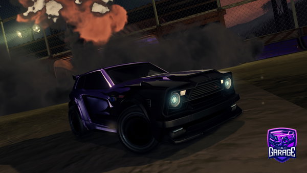 A Rocket League car design from Kczinnx