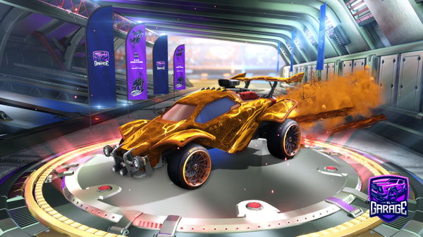 A Rocket League car design from Lawdripp