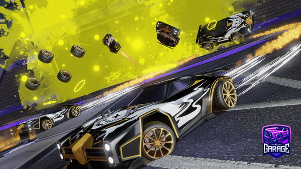 A Rocket League car design from Slashasher