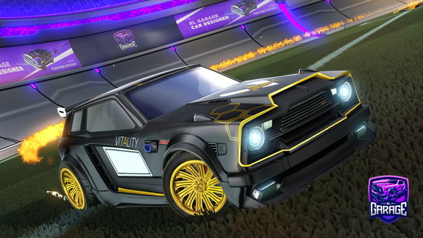 A Rocket League car design from REDAEB
