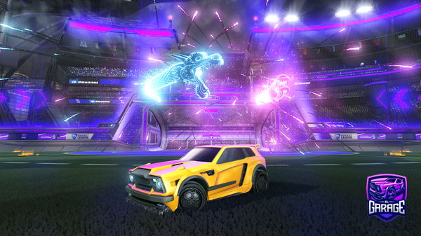 A Rocket League car design from bentsgreen