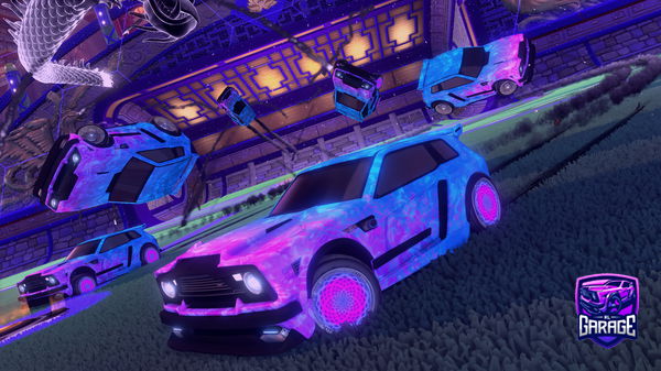 A Rocket League car design from Olpi