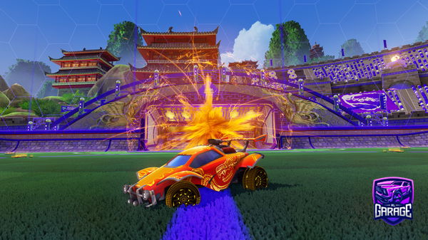 A Rocket League car design from JDGG77