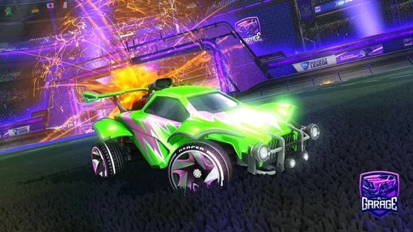 A Rocket League car design from kylr_