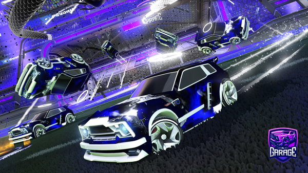 A Rocket League car design from iTzNiggi