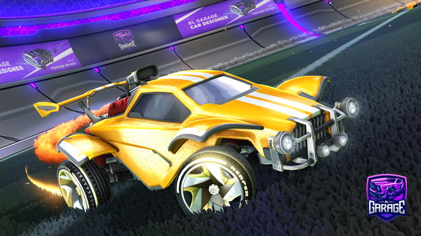 A Rocket League car design from BtoXXX