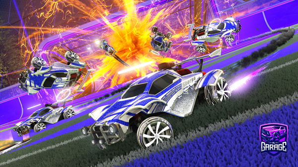 A Rocket League car design from StopSamuelgg