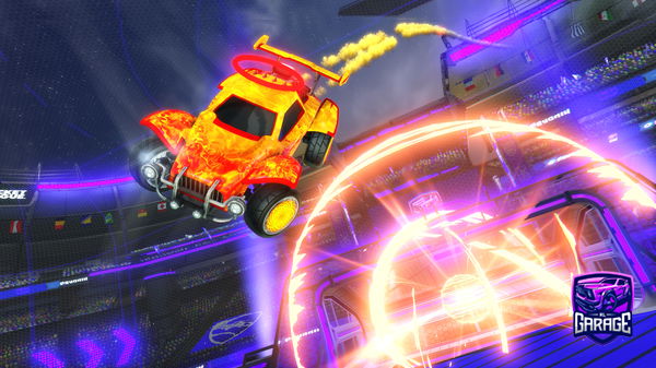 A Rocket League car design from AkiP2211