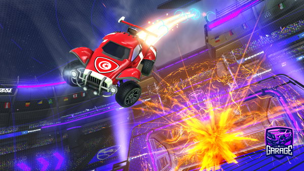A Rocket League car design from Mokhtartahar002
