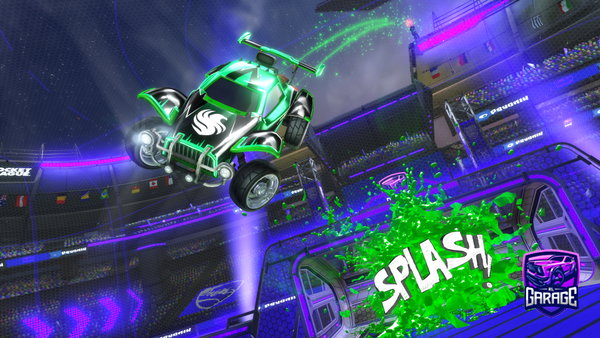 A Rocket League car design from Kibarl