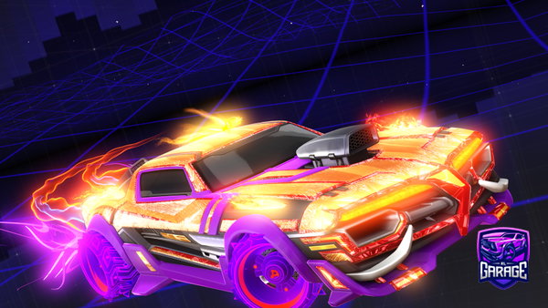 A Rocket League car design from BblazeE