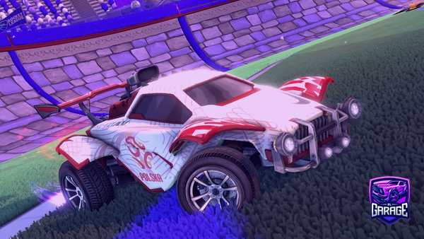 A Rocket League car design from no_friends429