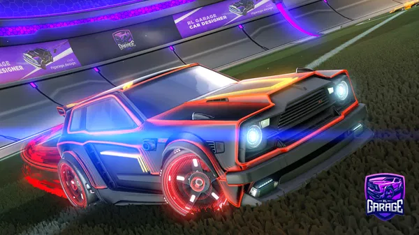 A Rocket League car design from AngryPotato2