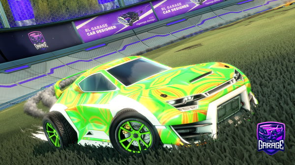 A Rocket League car design from geia_sou