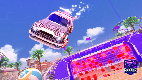 A Rocket League car design from Topglider
