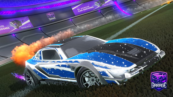 A Rocket League car design from TAWDI