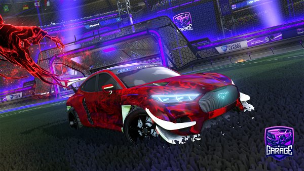 A Rocket League car design from Story2003