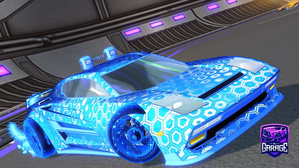 A Rocket League car design from Xfinity4444