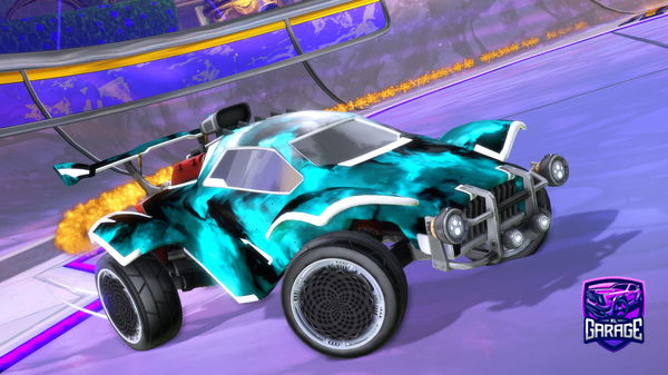 A Rocket League car design from Itz_king_cris