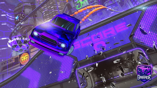 A Rocket League car design from Alessandrothebest10