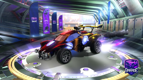 A Rocket League car design from Buccaldfg