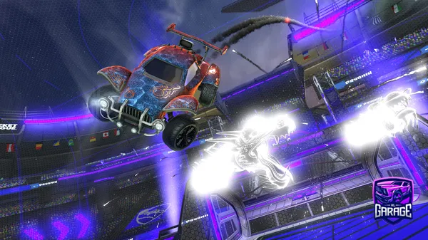 A Rocket League car design from BabySmokey