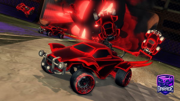 A Rocket League car design from satakuzxc