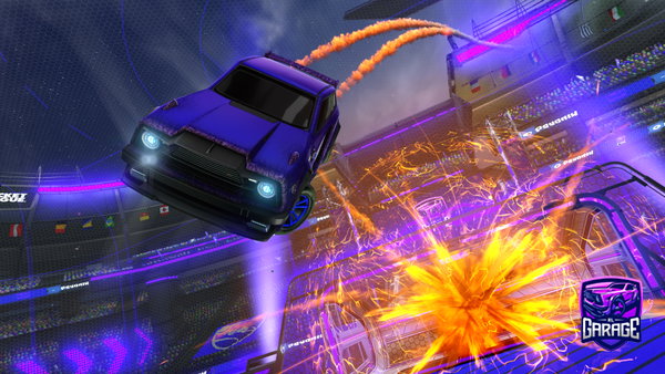 A Rocket League car design from Decl1ve