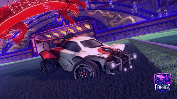 A Rocket League car design from GravityRushRaven