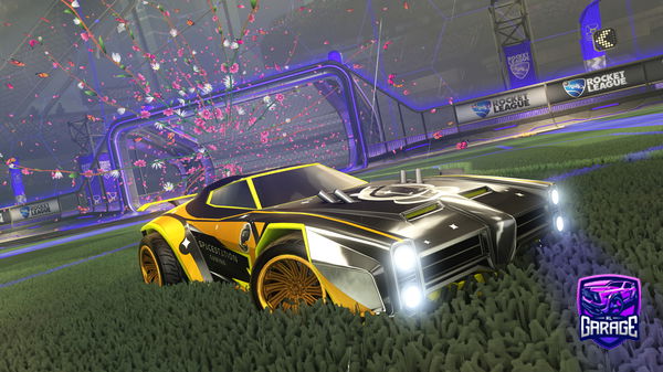 A Rocket League car design from WaterItem