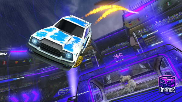 A Rocket League car design from VxlorNemo