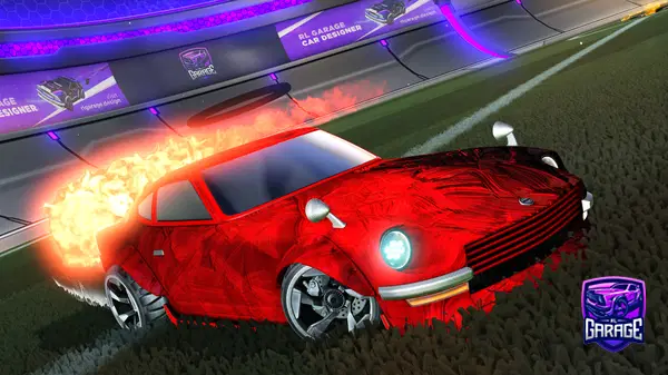 A Rocket League car design from KhiJ18