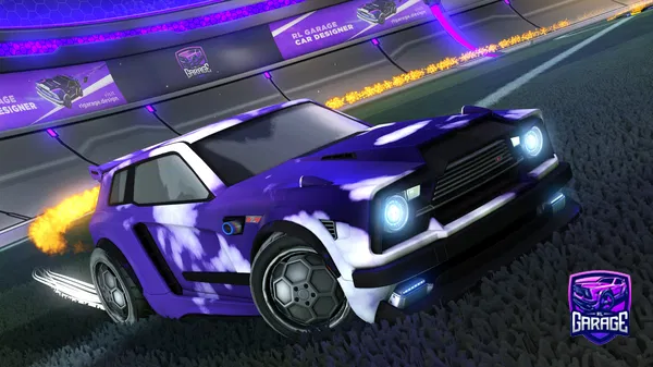 A Rocket League car design from Outburst