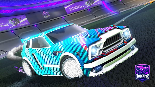 A Rocket League car design from mohamedpro826
