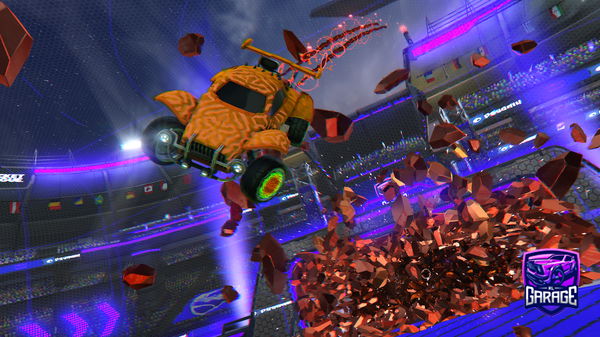 A Rocket League car design from Raphlebest80