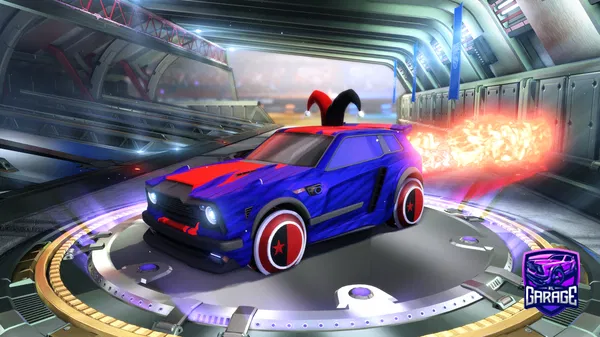 A Rocket League car design from Binaryman4231