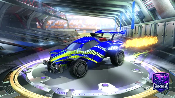 A Rocket League car design from Bagel7026