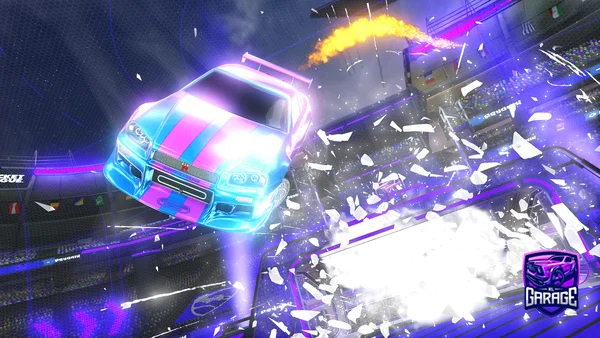 A Rocket League car design from XxsaifxX